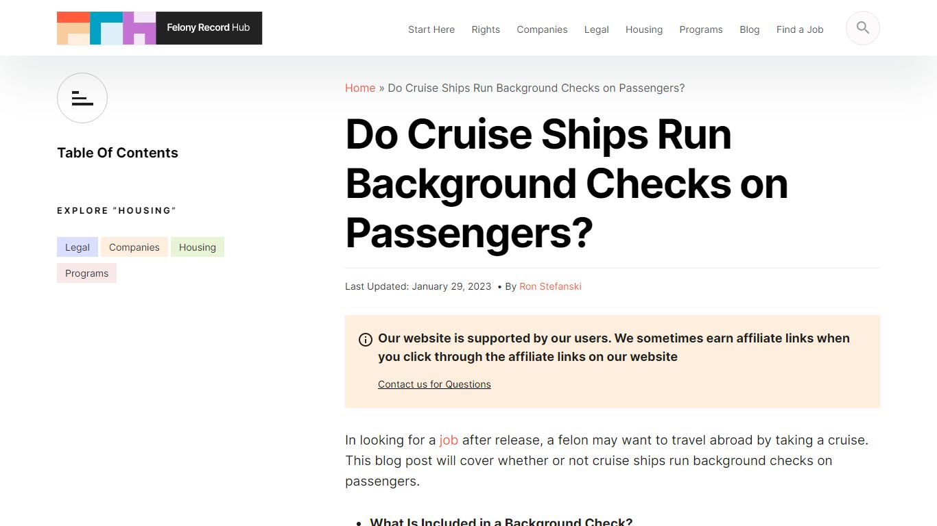 Do Cruise Ships Run Background Checks on Passengers? - Felony Record Hub